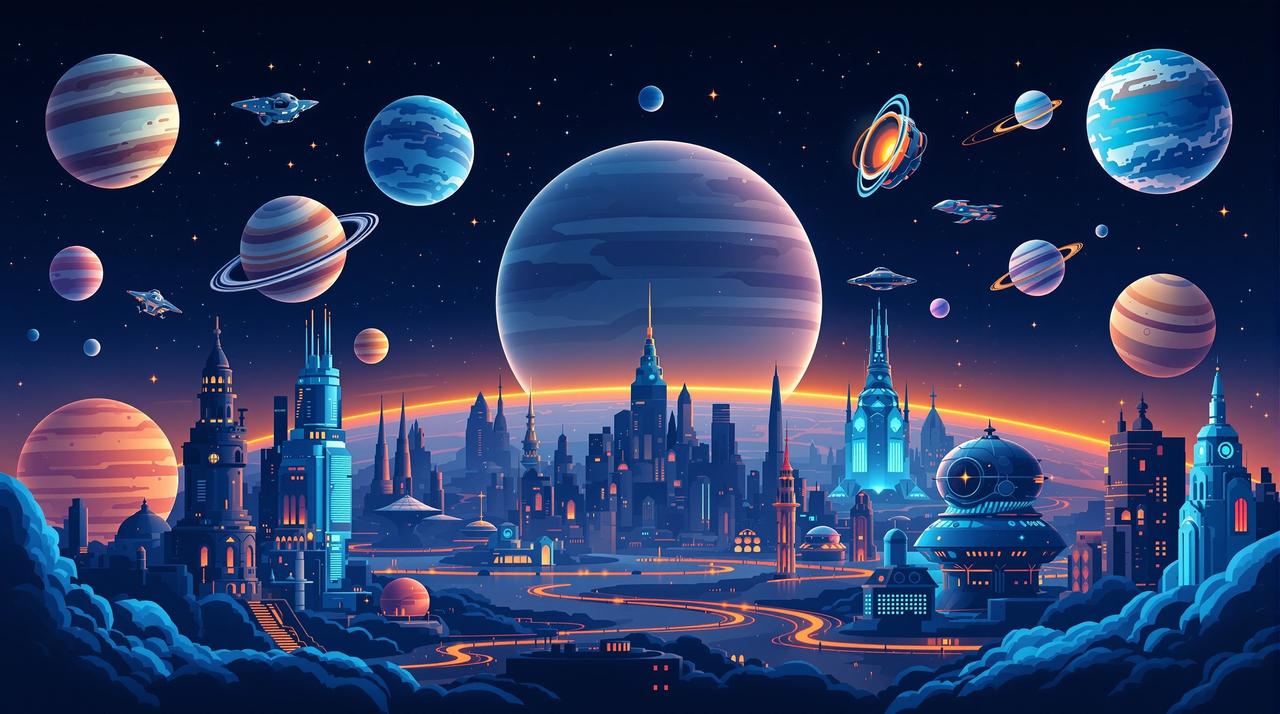 不卡影视专题 - 科幻宇宙横幅